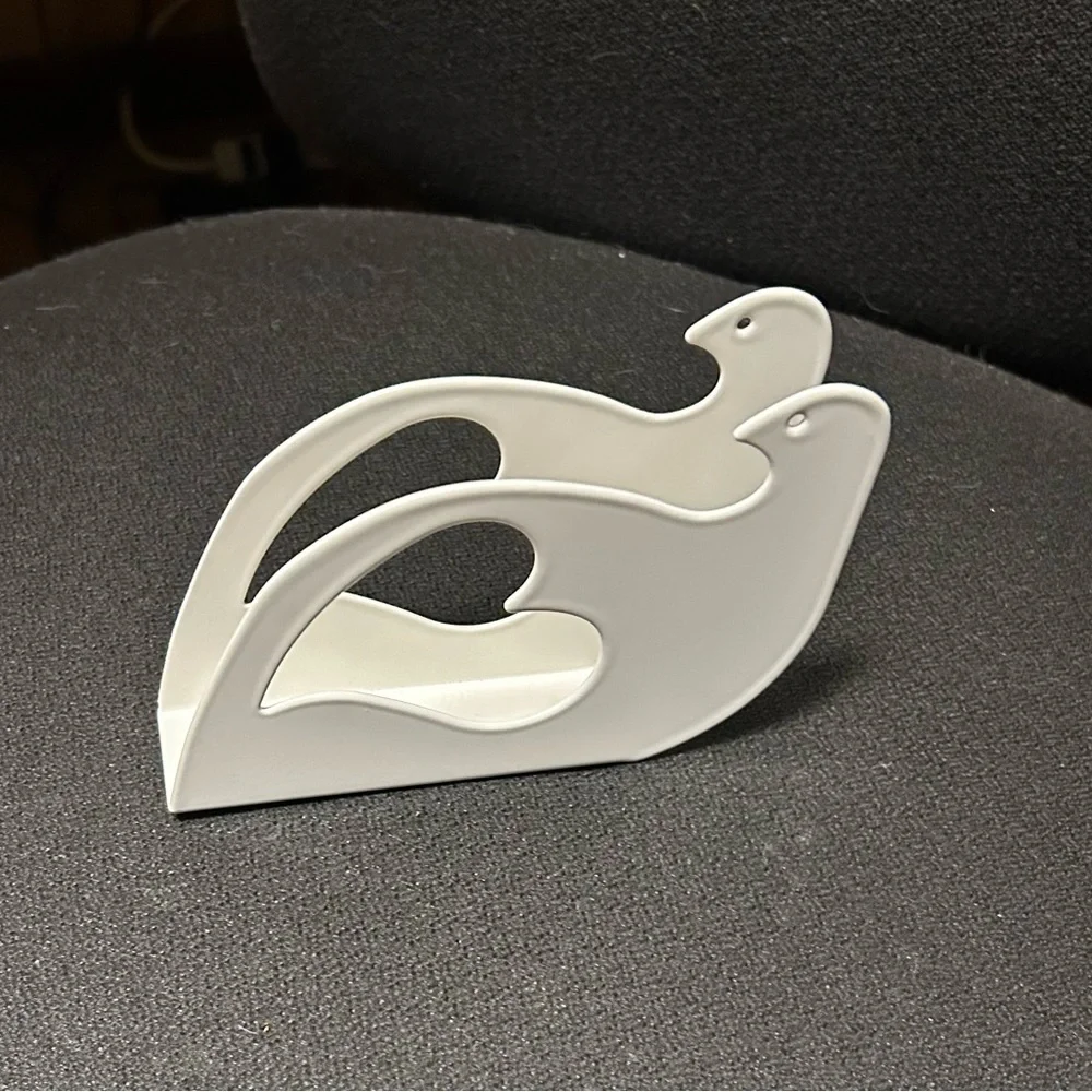 IKEA Partridge, heart napkin holder